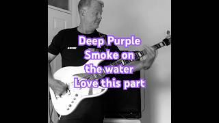 Deep Purple,Smoke on the water drum,guitar & bass cover.Love this part.#shorts#Deep Purple#Bass