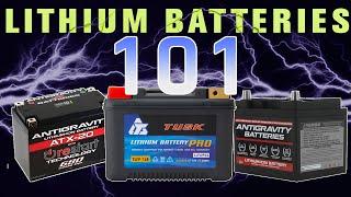 The SHOCKING Facts About Lithium | Lithium Batteries 101 - Motorcycle, ATV & UTV