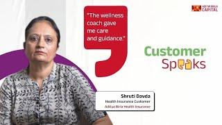 Discover how Mrs. Shruti Davda transformed her life at Aditya Birla Health Insurance!