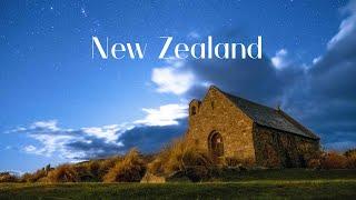 New Zealand travel vlog 4K / lake tekapo, Aoraki Mount Cook  / south island road trip