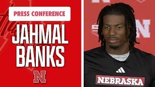 Nebraska Football WR Jahmal Banks meets with the media on Tuesday I Nebraska Huskers I GBR