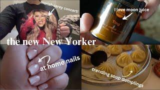 Mariah carey concert. christmas in nyc. chill days in nyc apt. #christmas #nycvlog   | Holly Lynora