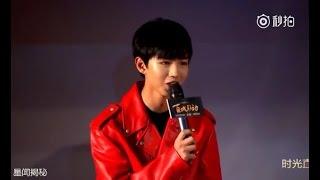 Tfboys 王俊凯 长城明星见面会 粉丝问俊凯答题