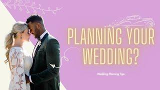 How to start Planning your WEDDING!