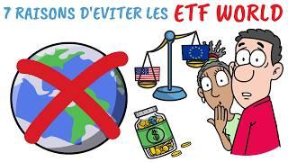  7 Raisons de NE PAS Investir dans un ETF World (Avant de Commencer) 