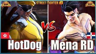 Street Fighter 6 HotDog29 (M Bison #1rank)  Vs  MenaRD (LUKE)Best Room MatchHigh Level Match