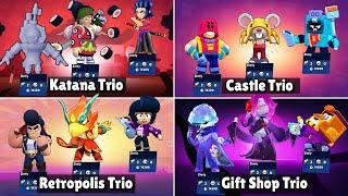 All Trios Animations in Brawl Stars