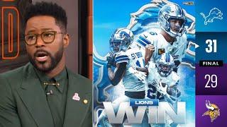 Rest fo NFL should fear this Lions - Nate Burleson on Jared Goff shines to beat Vikings 31-29