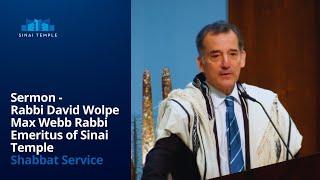 "The Crisis: Keeping your head, your heart and your balance" | Sermon by Rabbi David Wolpe