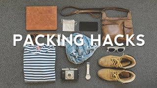 27 Travel PACKING HACKS - How to Pack Better!