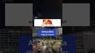 Aditya Birla is Hiring Fresher on Management Trainee Posts work from home #managementtrainee #hrjobs