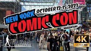 NYCC 2023: New York Comic Con Day One Complete Walking Tour at Jacob Javits Center in 4K