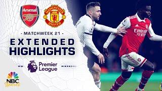 Arsenal v. Manchester United | PREMIER LEAGUE HIGHLIGHTS | 1/22/2023 | NBC Sports