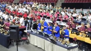 Joyful Praise Handbell Choir at Area 1 Handbell Musicians of American Festival in June 2015