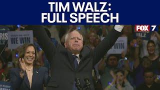 Tim Walz: FULL SPEECH