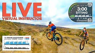 FREE Mountain Bike Spin Video . 15 Grand Race Course Virtual Instructor With Alexis "Sparta" Skarda!