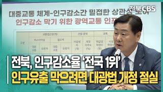 "전북 광역교통망 구축 시급"…"지역 교통망 확충" 여야 한목소리