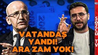 Vatandaş Yandı! Altan Sancar Asgari Ücrete Ara Zam Olmayacak Dedi! İşte Mehmet Şimşek'in Planı