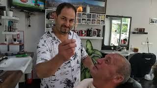  Turkish Shaving Experience in Dalyan by Süleyman @TravelwithHugoF #barber