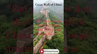 The Great Wall of China #shorts