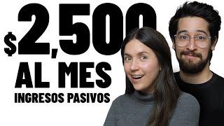 Cómo generamos más de $30,000 en ingresos pasivos en 2023 (+$2,500 al mes)