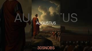 AUGUSTUS - 30 Seconds NO BS #history #facts #rome