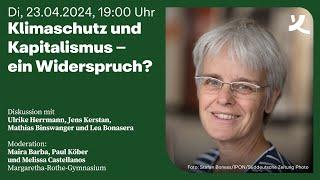 Klimaschutz und Kapitalismus – ein Widerspruch? (2024)