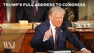 Full Speech: Trump’s Address to Congress 2025 | WSJ