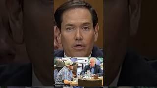 Secretary Rubio TORCHES Senator Chris Van Hollen during hearing