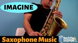 Imagine - Saxophone Music & Backing Track