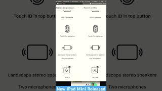 The new #Apple #IPadMini is released featuring the #A17Pro chip. Supporting #appleintelligence