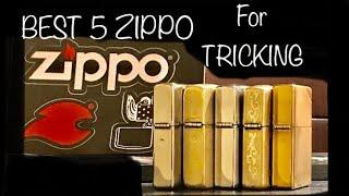 Best 5 Zippos To Do Tricks On !