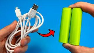 Revive any dead lithium battery in 1 minute! An incredible idea!