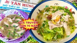 70 NĂM Ở PHỐ CHÚ HOẢ NGÀY XƯA- TÂN HƯNG MÌ GIA TRÊN CON ĐƯỜNG YERSIN!!! 45K!!! Saigon's Best