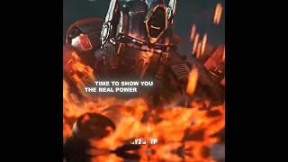 "The real power of a Prime!" - ROTB Optimus Prime Edit