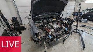 LIVE: Pulling the S4 B7 Engine