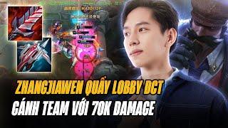 MÕM VƯƠNG ZHANGJIAWEN XỬ LÝ GRAVES ĐI MID CỰC ÁC QUẨY RANK ĐẠI CAO THỦ GÁNH TEAM VỚI 70K DAMAGE