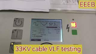 33KV cable High Voltage VLF testing