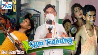 GYM TRAINING  FUNNY VIDEOS | TAHALKA NEWS REPORTER 2022 (GOBINDA)