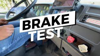 2024 ENTIRE UPDATED BRAKE TEST CLASS A CDL