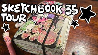 THE BRICK: My Thickest Sketchbook EVER — Sketchbook 35 Tour !!!!