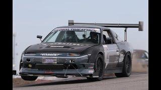 (driving video) 1989 240sx S13 2jz Buttonwillow BW13 CW 1:50.77