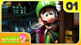 Luigi's Mansion 2 HD playthrough [Part 1: Bigger Screen, Bigger Scares]