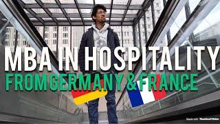 MBA /MASTERS IN HOSPITALITY FROM FRANCE  , GERMANY  AND SWITZERLAND 