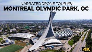 ️Montreal Olympic Park from Above ️ | Iconic 4K Drone Views  | DJI Mini 4 Pro