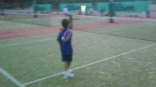 Andreas Petrou 5 years old, Tennismania