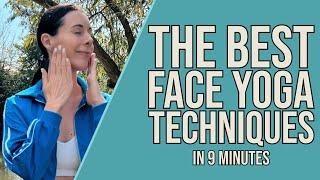 The BEST Face Yoga Techniques I Did Last Month In 9 Minutes