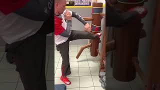 Wooden Dummy Form WingTsun Wing Chun EWTO Zentrum Dresden Sentence 1 to 6 by Sifu Dennis Bolloff