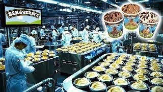 Ben & Jerry's MEGA Factory: Processing One Million B&J Ice Creams Daily