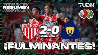 Resumen y goles | Necaxa 0-2 Pumas | Liga Mx -AP2024 - J7 | TUDN